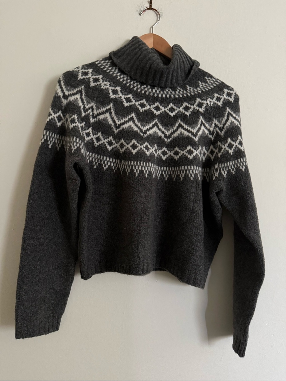 Abercrombie & fitch Turtleneck Sweater cropped